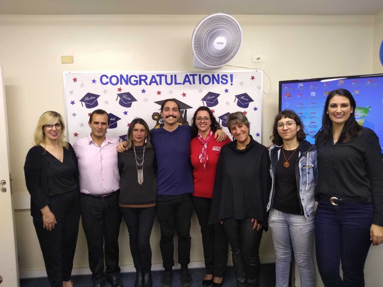 Cerimônia de entrega de diplomas. da unidade Penha